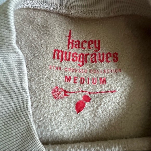 Kacey Musgraves Sweatshirt Mens Medium Star Crossed Unveiled Tour Crewneck Music - Picture 3 of 8